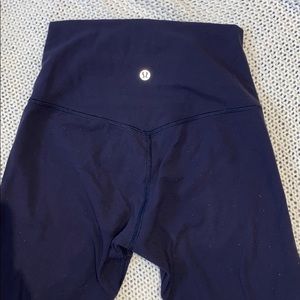 LULULEMON ALIGNS (4) navy blue